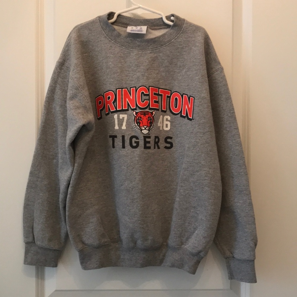 A vintage Princeton sweatshirt